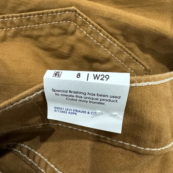 NWT Denizen From Levi’s Vintage Utility 90’s Loose Straight Leg Jeans Size 8 - Picture 5 of 6